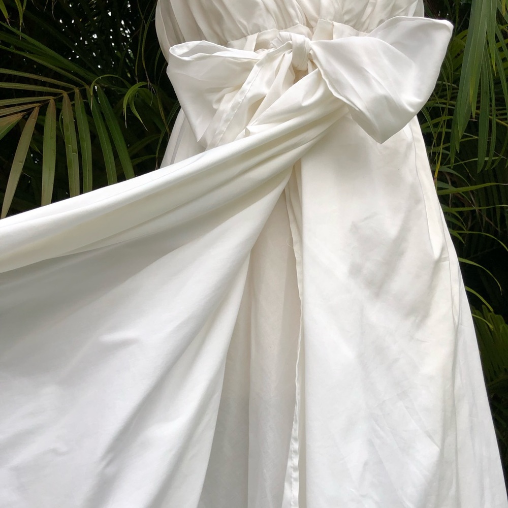 DVF iconic white cotton summer dress - Picture 4 of 8